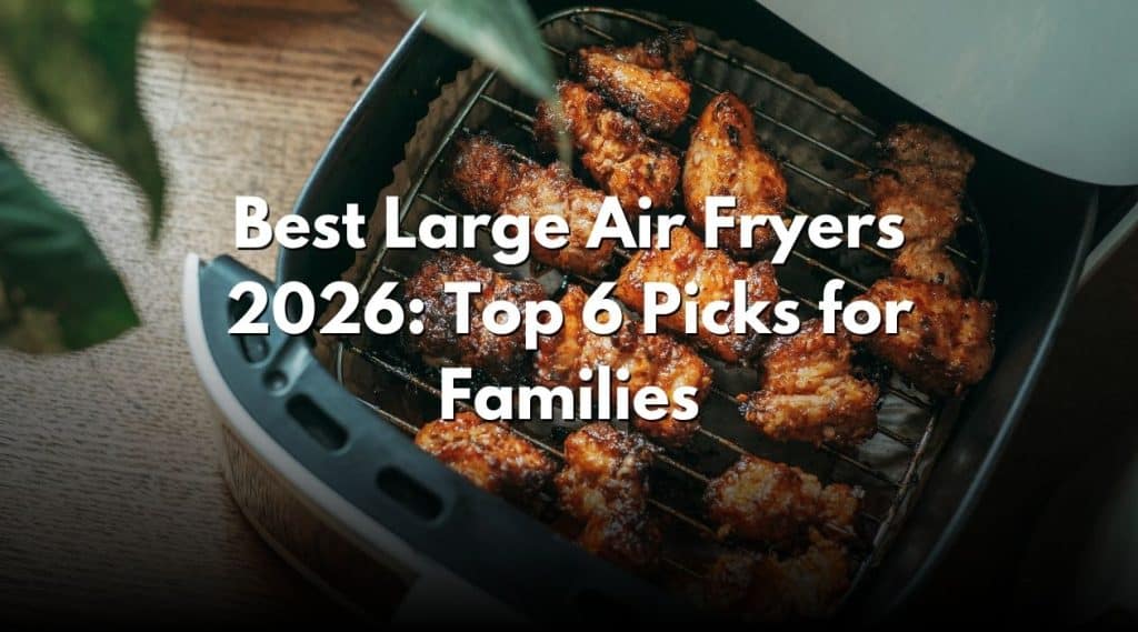 Best Large Air Fryers 2026: Top 6 Picks for Families